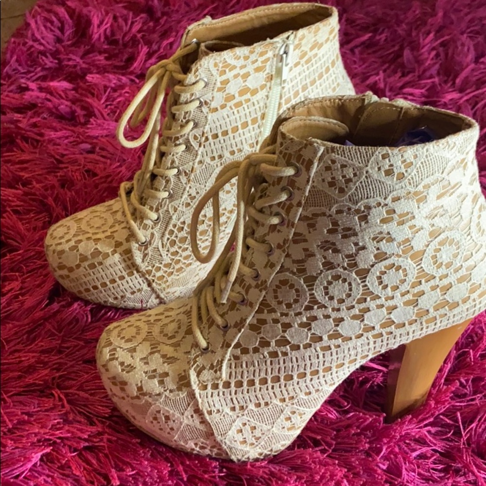 Pair of beautiful boot heels!